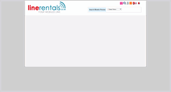 Desktop Screenshot of linerentals.co.uk