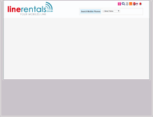 Tablet Screenshot of linerentals.co.uk